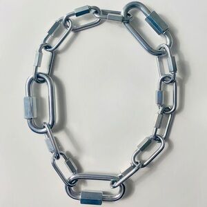 Chunky Silver Chain Necklace